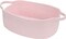 Small Woven Cotton Rope Basket Cute Baby Gift Baskets Empty Decorative Storage Basket for Organizing Shelves Closet Baby Nursery Basket Bin Toy Storage Basket Organizer 13.7"x10.2"x5" Pink